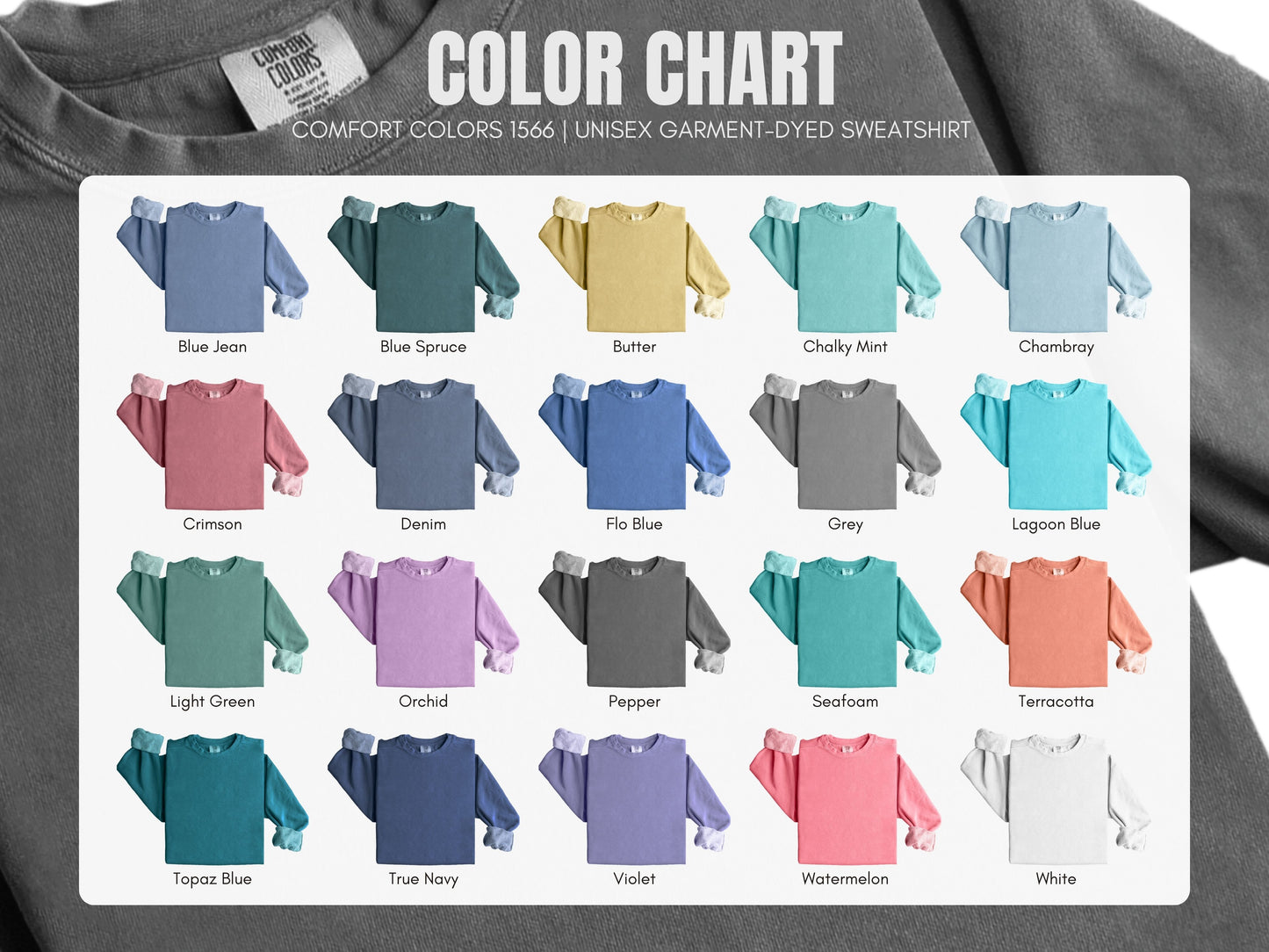 Tea Shop Branded Crewneck